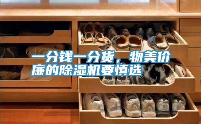 一分錢一分貨，物美價(jià)廉的除濕機(jī)要慎選