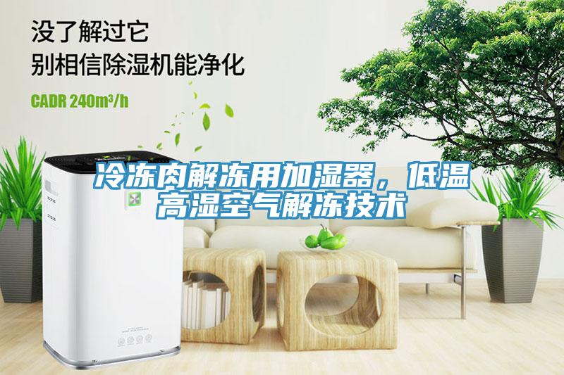 冷凍肉解凍用加濕器，低溫高濕空氣解凍技術(shù)