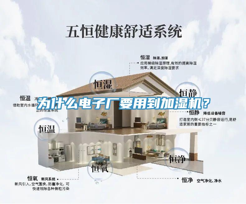 為什么電子廠要用到加濕機？