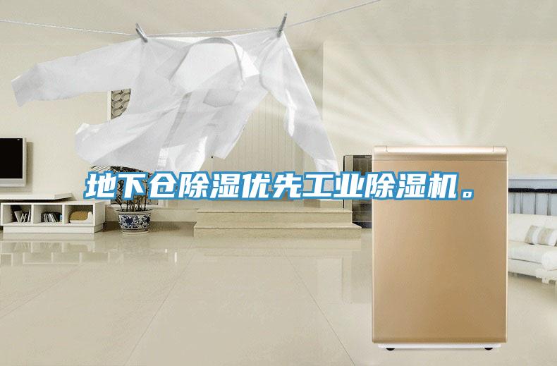 地下倉除濕優(yōu)先工業(yè)除濕機。