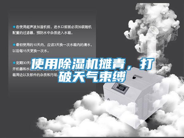 使用除濕機攤青，打破天氣束縛