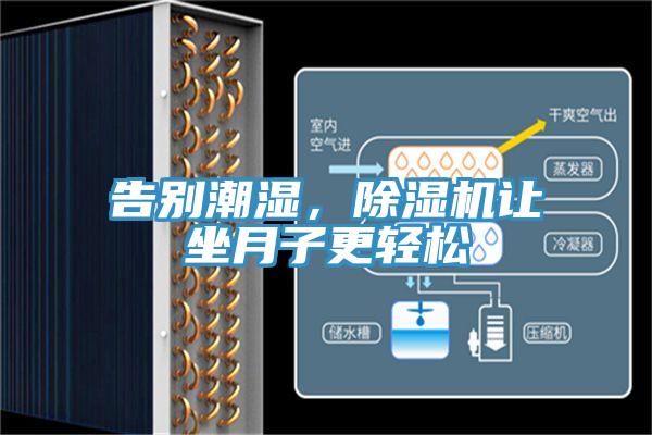 告別潮濕，除濕機讓坐月子更輕松