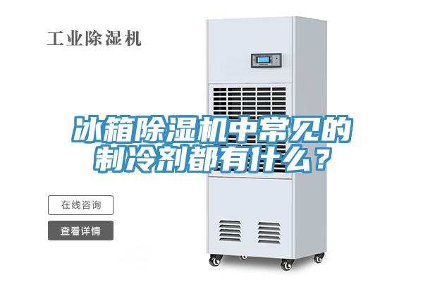 冰箱除濕機(jī)中常見的制冷劑都有什么？