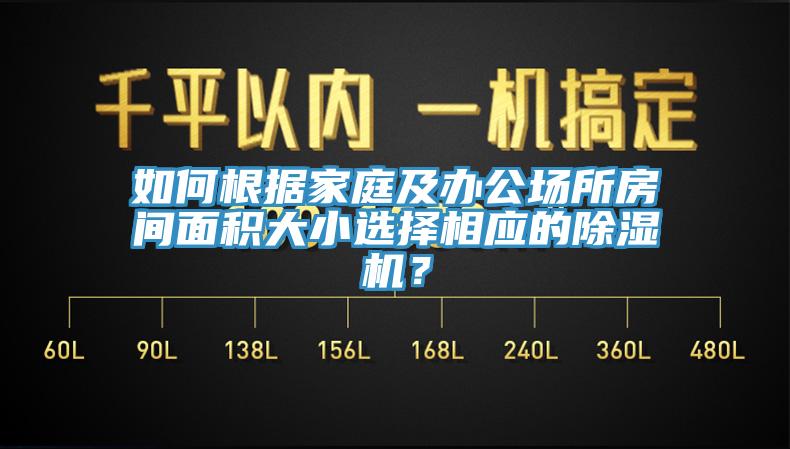 如何根據(jù)家庭及辦公場所房間面積大小選擇相應的除濕機？