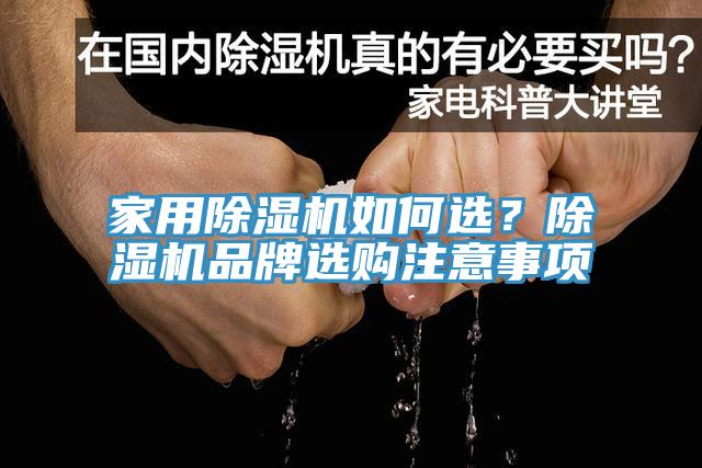 家用除濕機(jī)如何選？除濕機(jī)品牌選購注意事項(xiàng)