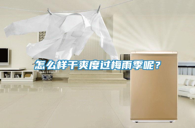 怎么樣干爽度過梅雨季呢？