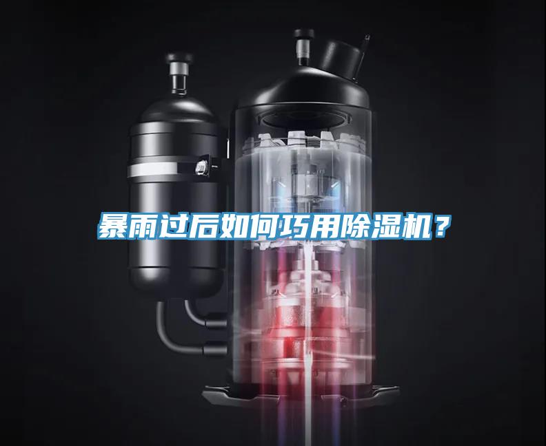 暴雨過后如何巧用除濕機(jī)？