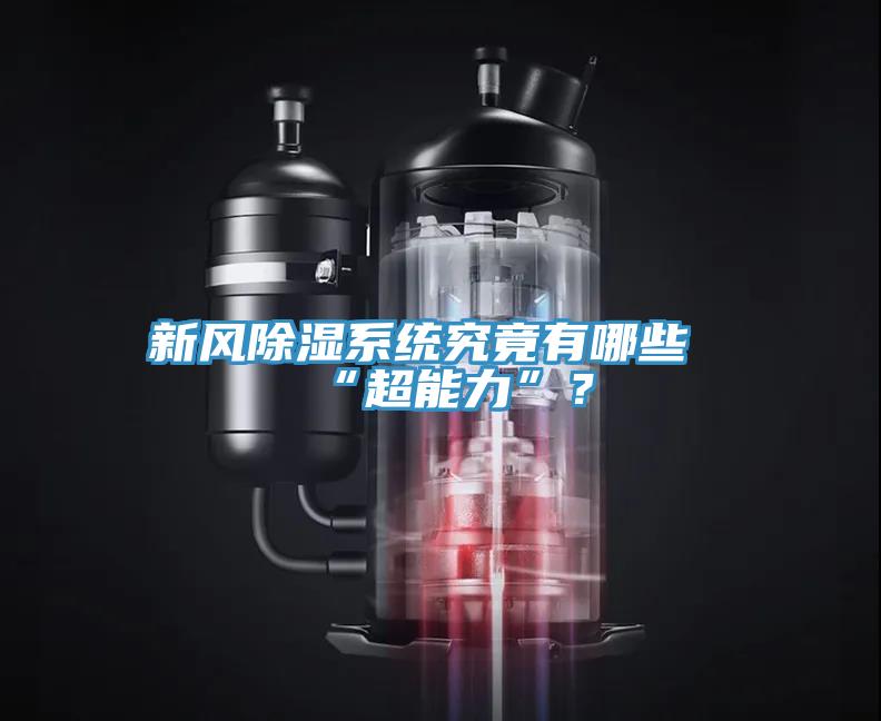 新風(fēng)除濕系統(tǒng)究竟有哪些“超能力”？