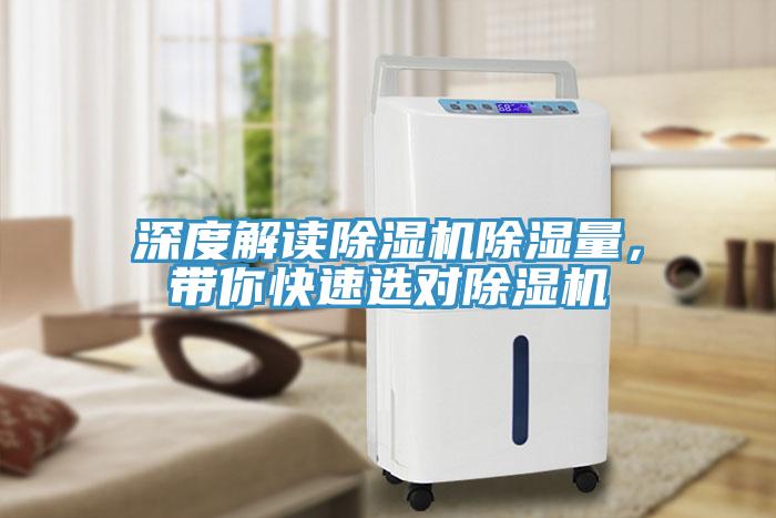 深度解讀除濕機除濕量，帶你快速選對除濕機