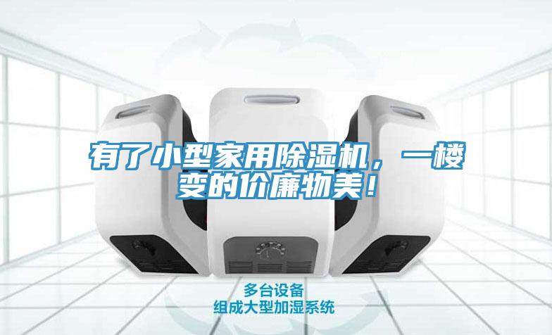 有了小型家用除濕機，一樓變的價廉物美！