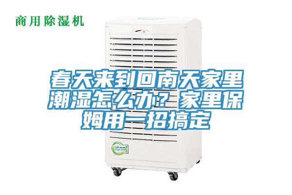 春天來到回南天家里潮濕怎么辦？家里保姆用一招搞定