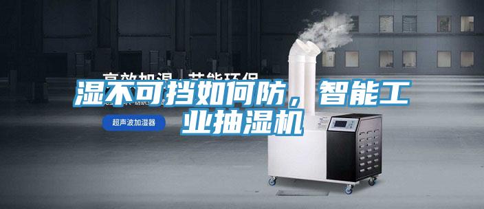 濕不可擋如何防，智能工業(yè)抽濕機