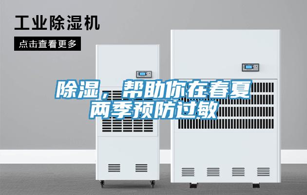 除濕，幫助你在春夏兩季預(yù)防過敏