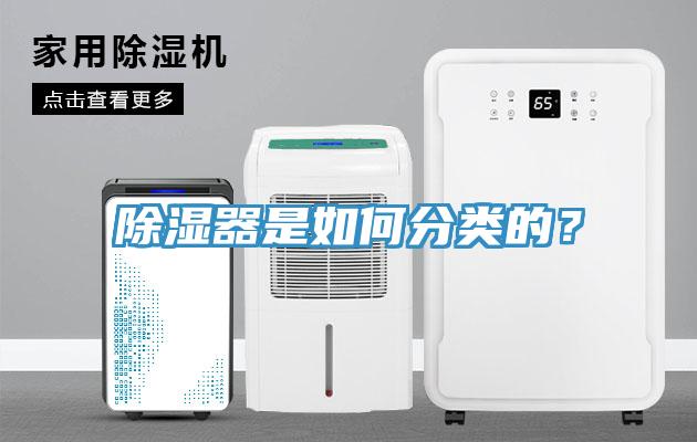 除濕器是如何分類的？
