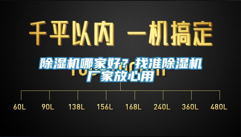 除濕機哪家好？找準除濕機廠家放心用