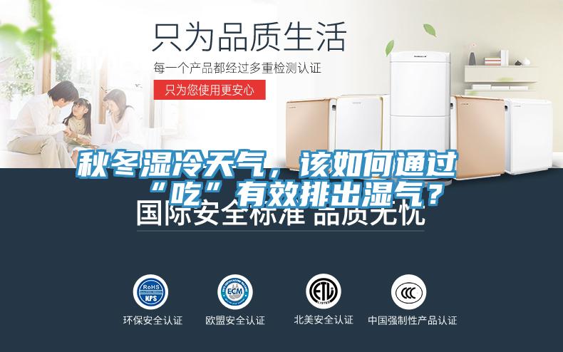 秋冬濕冷天氣，該如何通過“吃”有效排出濕氣？