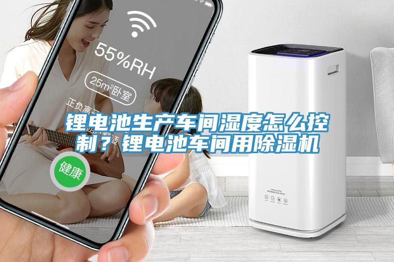 鋰電池生產(chǎn)車間濕度怎么控制？鋰電池車間用除濕機
