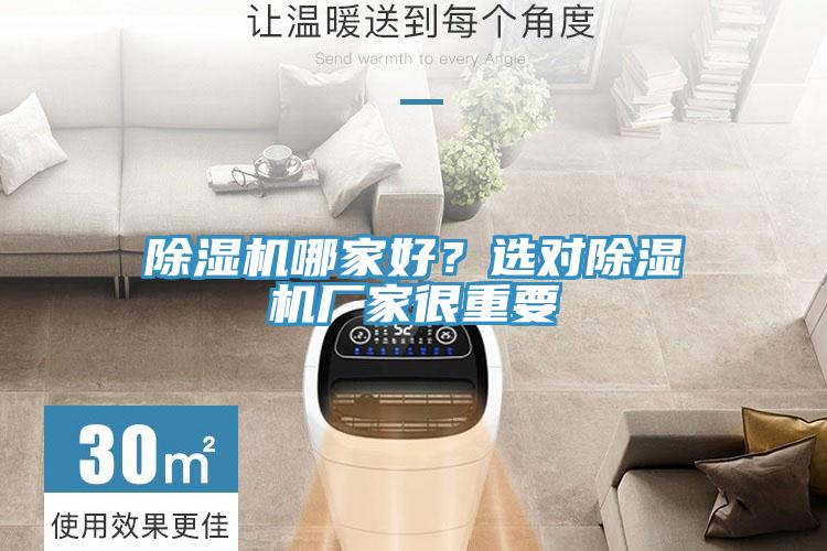 除濕機哪家好？選對除濕機廠家很重要