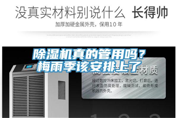 除濕機真的管用嗎？梅雨季該安排上了