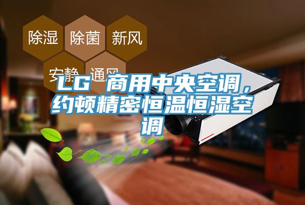 LG 商用中央空調，約頓精密恒溫恒濕空調