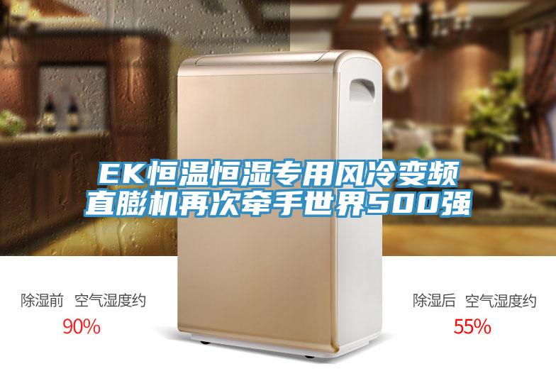 EK恒溫恒濕專用風(fēng)冷變頻直膨機再次牽手世界500強