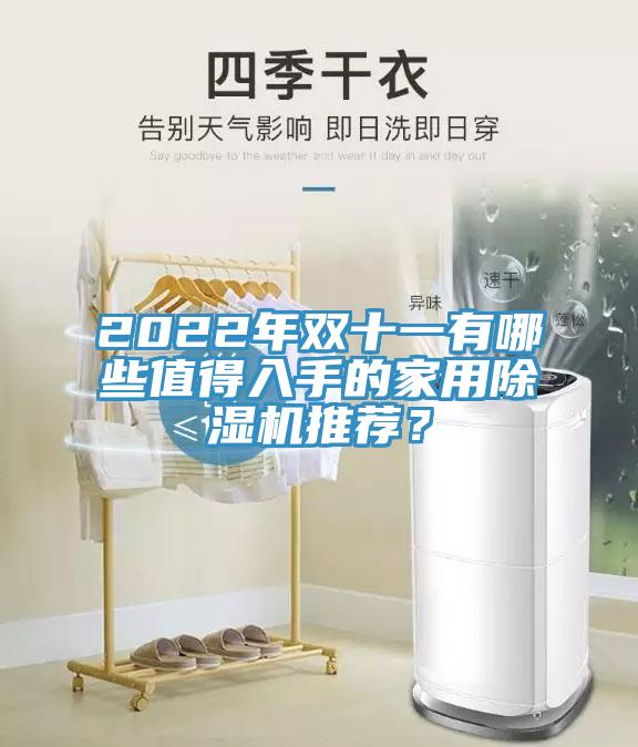 2022年雙十一有哪些值得入手的家用除濕機推薦？