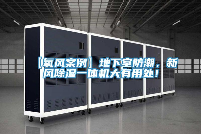 【氧風案例】地下室防潮，新風除濕一體機大有用處！