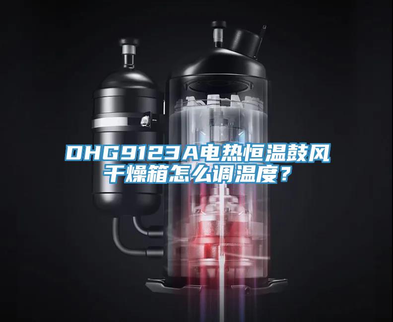 DHG9123A電熱恒溫鼓風(fēng)干燥箱怎么調(diào)溫度？