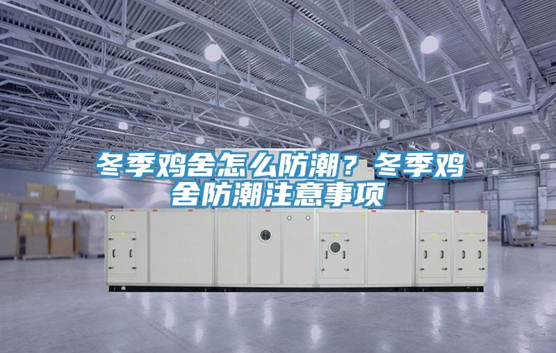 冬季雞舍怎么防潮？冬季雞舍防潮注意事項