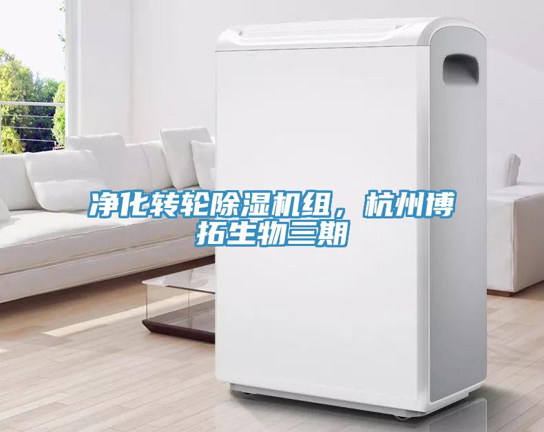 凈化轉輪除濕機組，杭州博拓生物三期