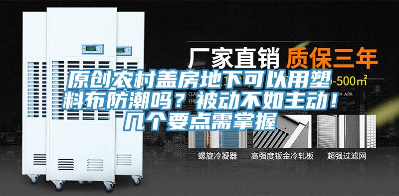 原創(chuàng)農(nóng)村蓋房地下可以用塑料布防潮嗎？被動不如主動！幾個要點需掌握