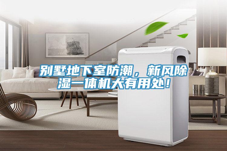 別墅地下室防潮，新風(fēng)除濕一體機(jī)大有用處！