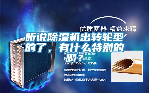 聽說除濕機(jī)出轉(zhuǎn)輪型的了，有什么特別的??？