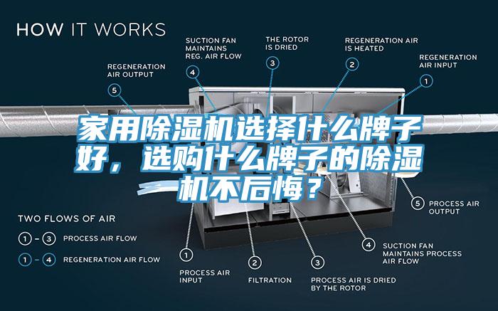 家用除濕機選擇什么牌子好，選購什么牌子的除濕機不后悔？