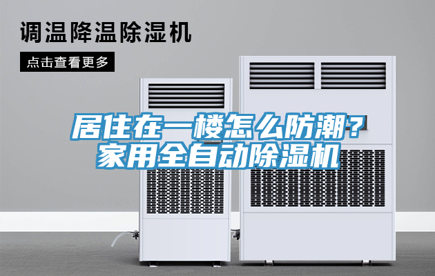居住在一樓怎么防潮？家用全自動除濕機