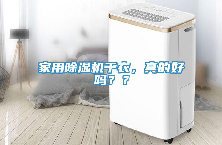 家用除濕機干衣，真的好嗎？？