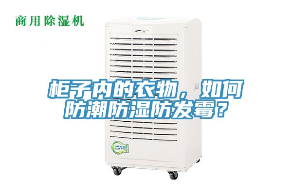 柜子內(nèi)的衣物，如何防潮防濕防發(fā)霉？