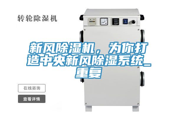 新風(fēng)除濕機(jī)，為你打造中央新風(fēng)除濕系統(tǒng)_重復(fù)