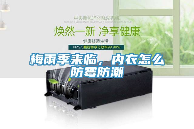 梅雨季來臨，內(nèi)衣怎么防霉防潮