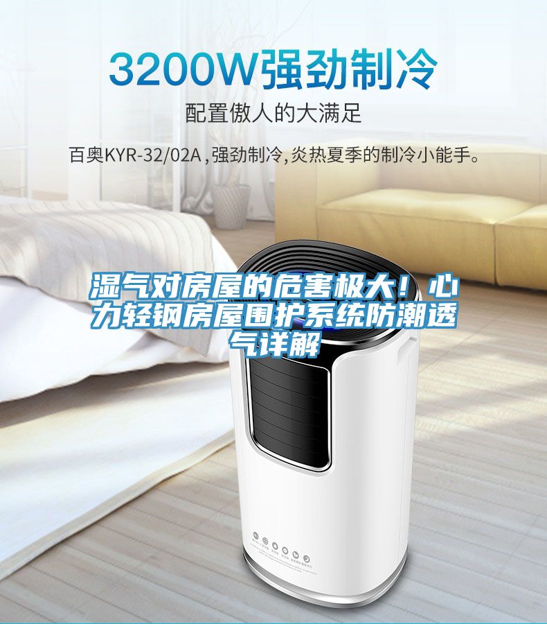 濕氣對(duì)房屋的危害極大！心力輕鋼房屋圍護(hù)系統(tǒng)防潮透氣詳解