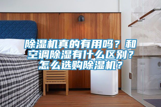 除濕機(jī)真的有用嗎？和空調(diào)除濕有什么區(qū)別？怎么選購除濕機(jī)？
