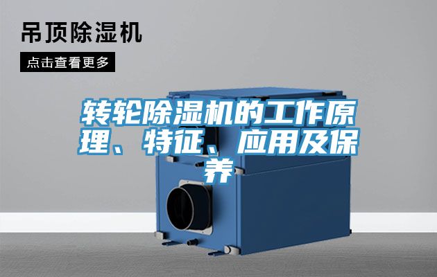 轉(zhuǎn)輪除濕機(jī)的工作原理、特征、應(yīng)用及保養(yǎng)