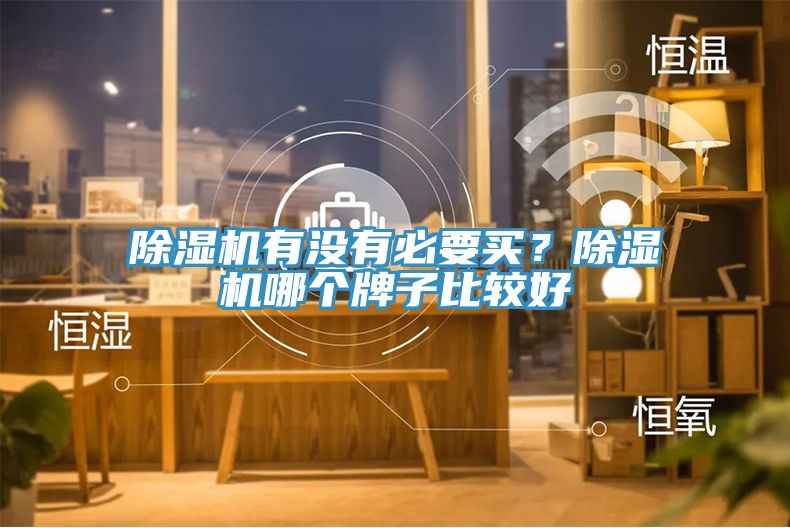 除濕機有沒有必要買？除濕機哪個牌子比較好