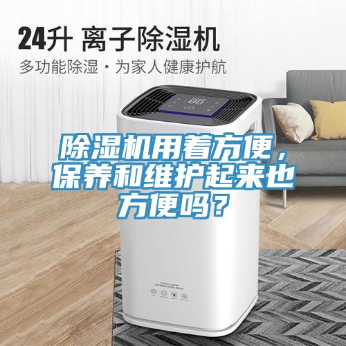 除濕機用著方便，保養(yǎng)和維護起來也方便嗎？