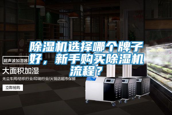 除濕機選擇哪個牌子好，新手購買除濕機流程？