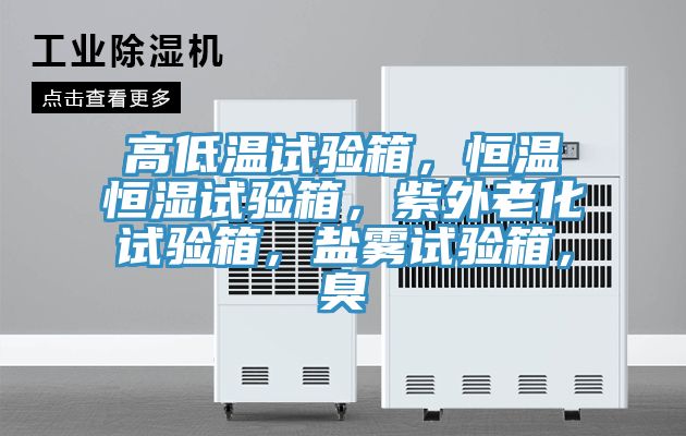 高低溫試驗箱，恒溫恒濕試驗箱，紫外老化試驗箱，鹽霧試驗箱，臭