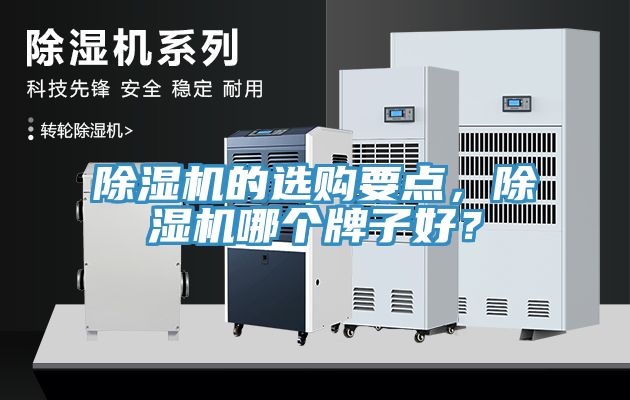 除濕機的選購要點，除濕機哪個牌子好？